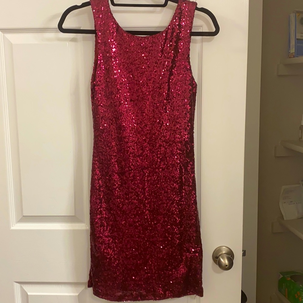 ‼️Red sequin dress‼️